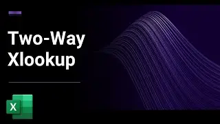 Two Way XLookUp