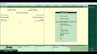 How to create company creation, select , shut, alter, delete company in tally#kannada#ಕನ್ನಡದಲ್ಲಿ