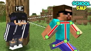 I Secretly Hacked on My SCHOOL's Minecraft SMP!