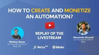 REPLAY webinar: How to create and monetize an automation?