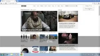 How to zoom in or out in chrome