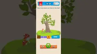 IQ Boost Level 60 How many leaves are there on the tree?