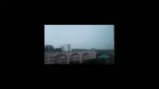 Ейск. Дождь. ЧТО-ТО В НЕБЕ !