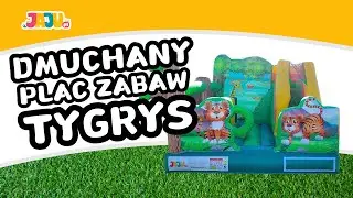 Dmuchany plac zabaw Tygrys