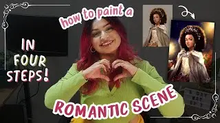 Paint A DRAMATIC/Romantic Background for PORTRAITS (feat. Queen Charlotte) [Birthday May 2024 Ep 3]✨