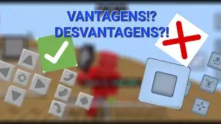 VANTAGENS E DESVANTAGENS DOS NOVOS BOTÕES [MCPE]