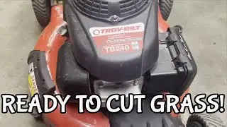 How to tune up a Troy-Bilt lawn mower