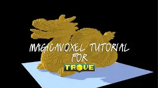 MagicaVoxel Tutorial: Creando objetos para Trove - Mesa de Trabajo