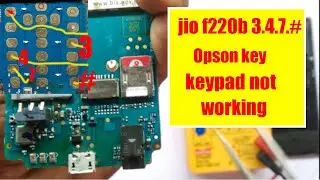 Jio F220B keypad 3,4,7,# Not Working Solution 2020 | Jio phone F220B keypad not working | By Mtc
