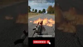 Gta 5 Vs Pubg Firing And Molotov | #gta5 #pubg #comparision #shorts