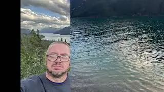 Water At Muncho Lake, British Columbia, Canada (2023 Arctic Trip Series)