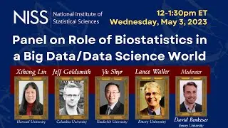 Panel on the Role of Biostatistics in a Big Data / Data Science World
