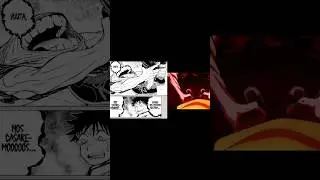 La muerte de Rika | Anime vs Manga #shortsfeed #anime #jujutsukaisen