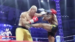 Kungfu Master vs Muay Thai Master, Kungfu is Better Than Muay Thai... This Fighter Proves It!