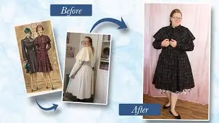 Finishing My 1940s Winter Coat Just in Time for SPRING 💐 pt. 2|| McCalls 7478