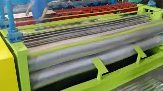 barrel type corrugation tile making machine