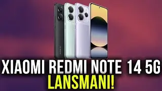Xiaomi Redmi Note 14 5G Lansmanı - İşte Yeni Özellikler