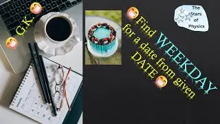 How to Calculate the Day of the week from a given date| Easy Tips and Tricks| Calendar Tips