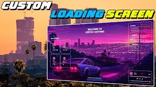 Free Custom Loading Screen Script | TRD Loading Screen | QBCore / ESX | FiveM Tutorial 