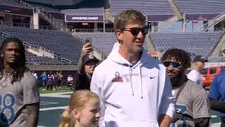 Eli Manning mic'd up with team NFC | Pro Bowl Games 2024