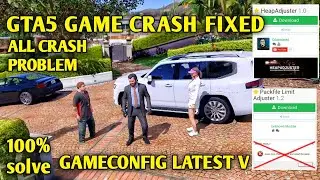 gta5 crash fix || gta5 loading screen crash fix |how to fix gta5 crash on loading screen ||