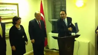 Farewell reception for Ambassador Ertugrul Apakan at the Turkish Center in New York
