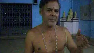 త్యాగరాజ స్వామి బృందావనం అర్చకులతో సంభాషణం 2012