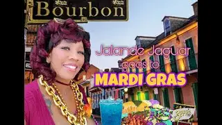 Jalande Jaguar goes to MARDI GRAS 😝🎭📿🪙🍹