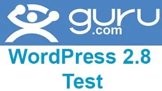 Guru.com WordPress 2.8 Test Answers
