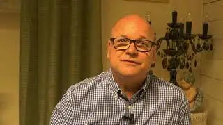 Minister Colin Bates interview about healing, mediumship and the Center in Smedjebacken