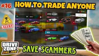 🔥Drive Zone Online | How To Trade Anyone | Alert Scammers⚠️ In Drive Zone Online | In Hindi