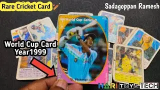 Rare Cricket Card 🏏 Sadagoppan Ramesh Cricketer Indian Team @haritat worldcup1999 card