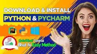 How to Download and Install Python and Pycharm 2024