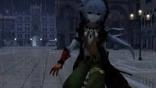 【Genshin Impact MMD】Razor (in the rain) | Ego Rock