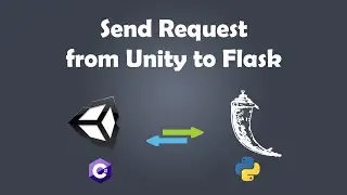 How to send a request from a Unity game to a Flask application server