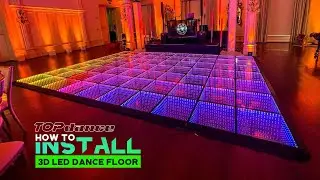 How To Install 3D Led Dance Floors