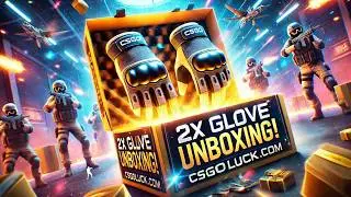 Unboxing Two CS2 Gloves At ONCE?!?