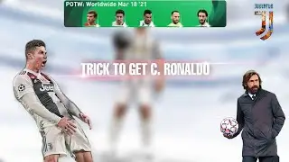 Trick to get C. ronaldo from POTW world wide selection did got 100% 😱