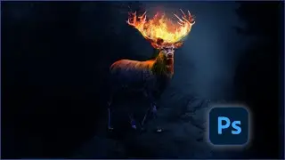 How to make glowing photo manipulation Effect - Adobe Photoshop Cc