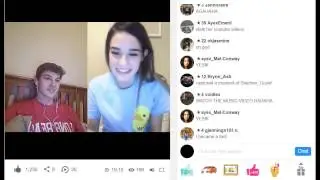 Ayexmadeline Guesting With Stephen on YouNow: January 21, 2017