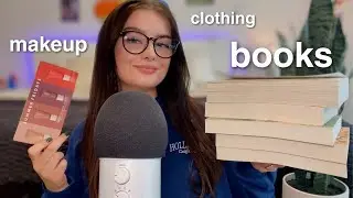 ASMR collective haul to help you sleep 😴 sticky finger tapping, fabric scratching