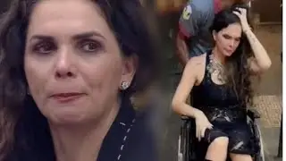 LUIZA AMBIEL A ETERNA MUSA BANHEIRA DO GUGU ESTÁ EM CADEIRA DE RODAS!!!