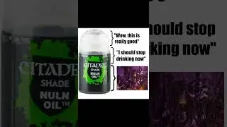 Hmm, Nuln Oil so good! #shorts #warhammer40k #memes