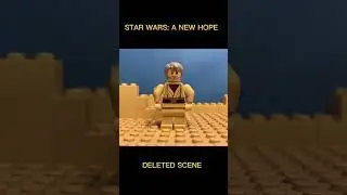 DELETED SCENE OF A NEW HOPE #lego #starwars