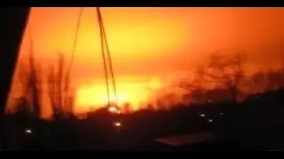 Ukraine War 2015 - MASSIVE Explosion In Donetsk