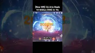 [New WR] C6 Arle Deals 14 Million DMG In 11s #genshinimpact #arlecchino