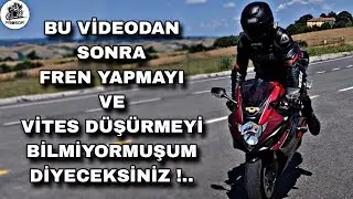 HOW TO BRAKE AND DOWNGEAR ON A MOTORCYCLE? LIFE-SAVING INFORMATION...