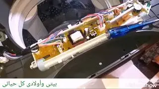 اصلاح مشكلة عدم العصرورمزe2فى الغسالة توشيبا فوق اتوماتيك