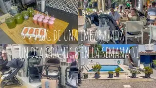 VLOG DE UNA EMBARAZADA 🤰🏻🐣 | UN DÍA CONMIGO EN MI SEMANA 31 | Recetas + ORG HAB Tomi + Amigas