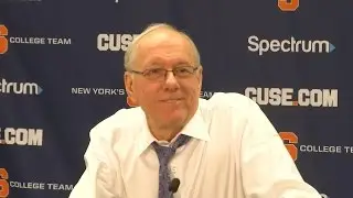 Syracuse Coach Boehiem's Pittsburgh Postgame Press Conference 01-07-17